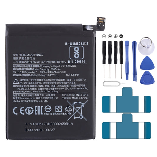 3900mAh BN47 para batería de polímero de lit...