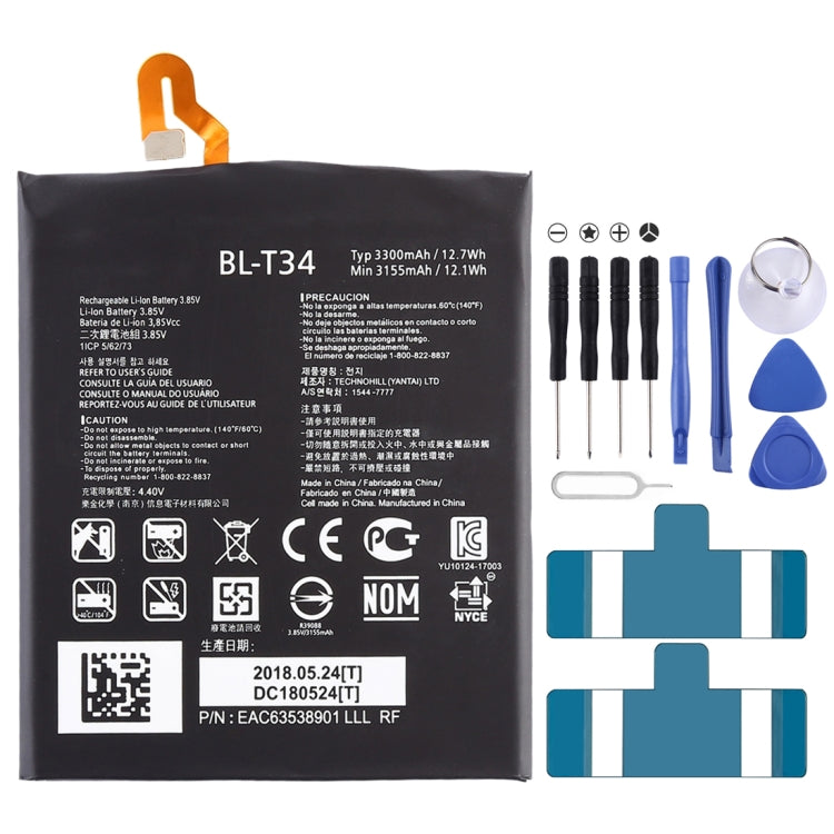 3300mAh BL-T34 para batería de polímero de l...