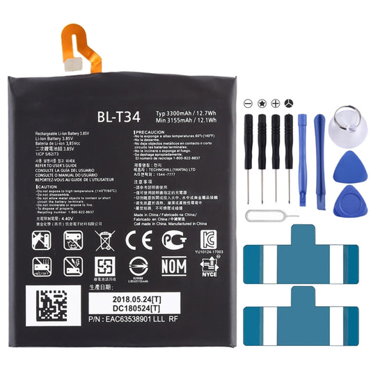 3300mAh BL-T34 para batería de polímero de l...