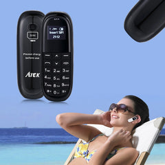 AIEK KK1 Mini Teléfono Móvil, Teclado Inglés