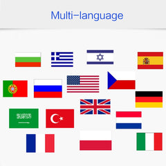 AIEK KK1 Mini Teléfono Móvil, Teclado Inglés
