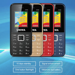 Teléfono móvil UNIWA E1802 de 1,77 pulgadas