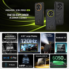 Ulefone Armor X31 Pro 5G, 8 GB + 256 GB, vis...