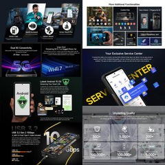 Teléfono ultrarresistente Ulefone Armor 28, ...
