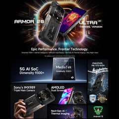 Teléfono robusto Ulefone Armor 28 versión Ul...