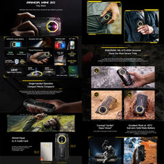 Ulefone Armor Mini 20, visión nocturna, 8 GB...