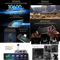 Teléfono robusto Ulefone Armor 27, 12 GB + 2...