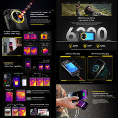 Ulefone Armor Mini 20T Pro, imagen térmica, ...