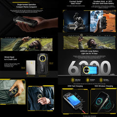 Ulefone Armor Mini 20 Pro, 8 GB + 256 GB, te...