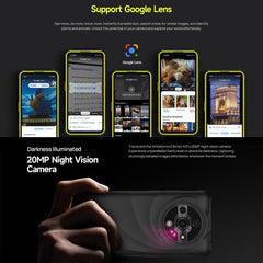 Ulefone Armor X31, 6 GB + 128 GB, visión noc...