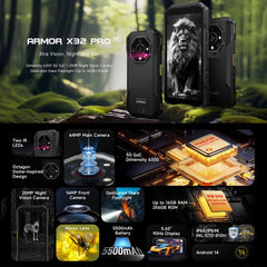 Ulefone Armor X32 Pro 5G, 8 GB + 256 GB, vis...