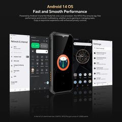 Oukitel WP23 Plus Rugged Phone, 8GB+256GB, 6...