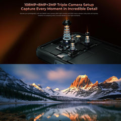 Teléfono resistente Oukitel WP55 5G, 12 GB +...