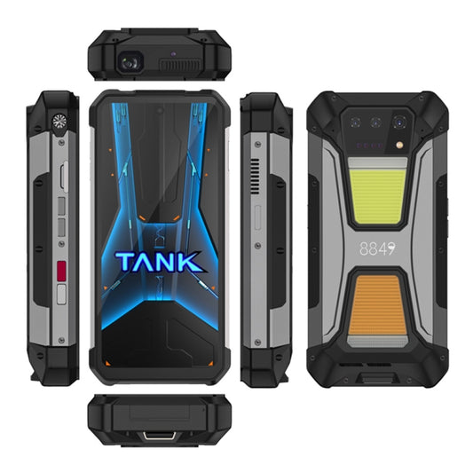 Teléfono robusto con proyector de visión nocturna Tank 2 Pro de Unihertz 8849