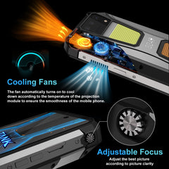 Teléfono robusto con proyector de visión nocturna Tank 2 Pro de Unihertz 8849