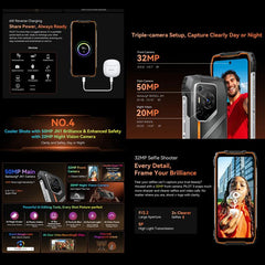 Teléfono resistente Blackview Oscal Pilot 3 5G
