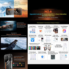 Teléfono resistente Blackview Oscal Pilot 3 5G