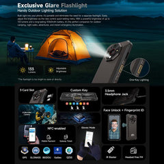 Ulefone Armor X16, 6 GB + 128 GB, Visión noc...