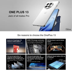 OnePlus 13 PJZ110, 12 GB + 256 GB, Identific...