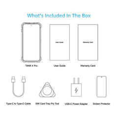 Teléfono resistente Unihertz Tank 4 Pro con ...