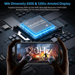 Teléfono resistente Unihertz Tank 4 Pro con ...