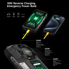 Teléfono resistente Ulefone Armor 33 Pro, 16...