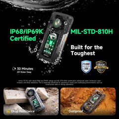 Teléfono resistente Ulefone Armor 33 Pro, 16...