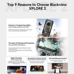 Blackview XPLORE 2, 12 GB + 256 GB, 6,73 pul...