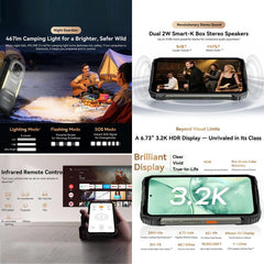 Blackview XPLORE 2, 12 GB + 256 GB, 6,73 pul...
