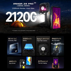 Teléfono resistente Ulefone Armor 29 Pro ver...
