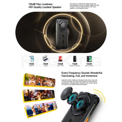 Ulefone RugKing, 8 GB + 256 GB, teléfono res...