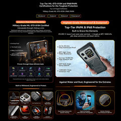 Blackview XPLORE X1, 12 GB + 256 GB, 6,78 pu...
