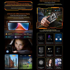 Blackview XPLORE 1, 12 GB + 256 GB, 6,78 pul...