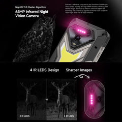 Ulefone Armor 34+, 16 GB + 512 GB, Visión no...