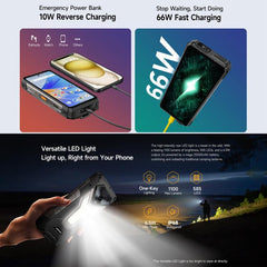 Ulefone Armor 34 Pro+ Proyector, 16 GB + 512...