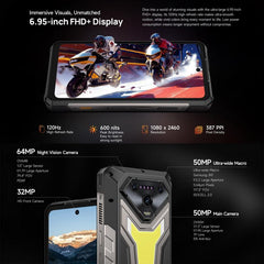 Ulefone Armor 34 Pro+ Proyector, 16 GB + 512...