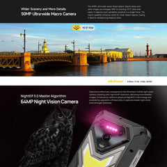 Ulefone Armor 34 Pro+ Proyector, 16 GB + 512...