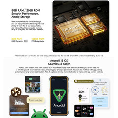 Ulefone RugKing 3 Pro, 8 GB + 128 GB, teléfo...