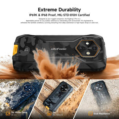 Ulefone RugKing 4 Pro, 8 GB + 256 GB, teléfo...