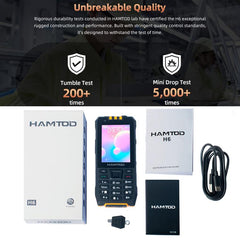 Teléfono resistente HAMTOD H6