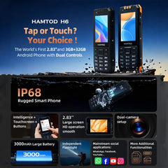 Teléfono resistente HAMTOD H6
