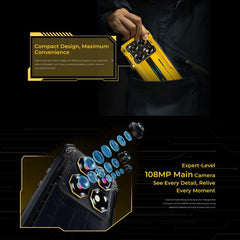 Teléfono resistente Oukitel WP60, 8 GB + 256...