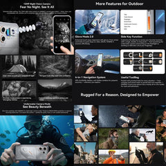Blackview Oscal Marine 3, 8 GB + 128 GB, 6,5...