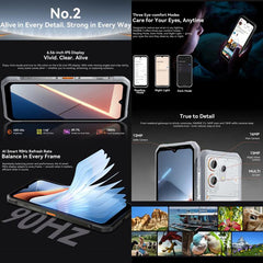 Blackview Oscal Marine 3, 8 GB + 128 GB, 6,5...