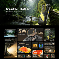 Teléfono resistente Blackview Oscal Pilot 5 5G