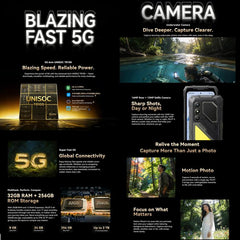 Teléfono resistente Blackview Oscal Pilot 5 5G