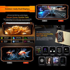 Blackview Oscal TANK 1, 12 GB + 256 GB, 6,78...