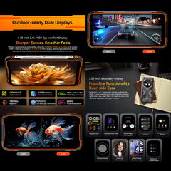Blackview Oscal TANK 1, 12 GB + 256 GB, 6,78...