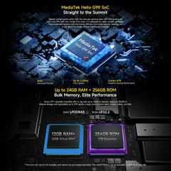 Teléfono resistente Ulefone Armor 27T+, 12 G...