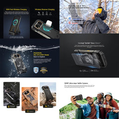 Teléfono resistente Ulefone Armor 27T+, 12 G...